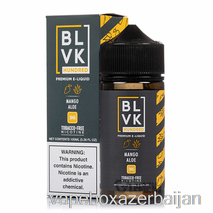 Vape Azerbaijan Mango Aloe - BLVK - 100mL 3mg